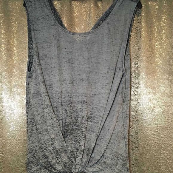 Siva 70 Sleeveless Burnout Twist Tanktop SZ XL - Picture 3 of 7